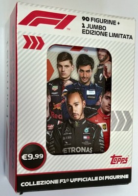 Formel 1 F1 Tin Box 90 Sticker + Jumbo Limited Edition Topps