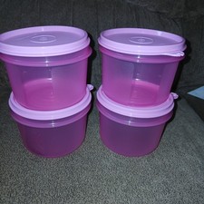 Tupperware 4 X Schüssel 450 ml Rosa Pink