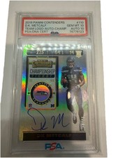 2019 Panini Contenders - Rookie Ticket DK Metcalf Championship Ticket /25 PSA 10