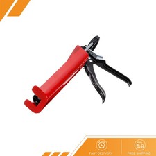 Manual Adhesive Epoxy Caulk Gun 25:1 Thrust rate for 400 ML (1:1) Red