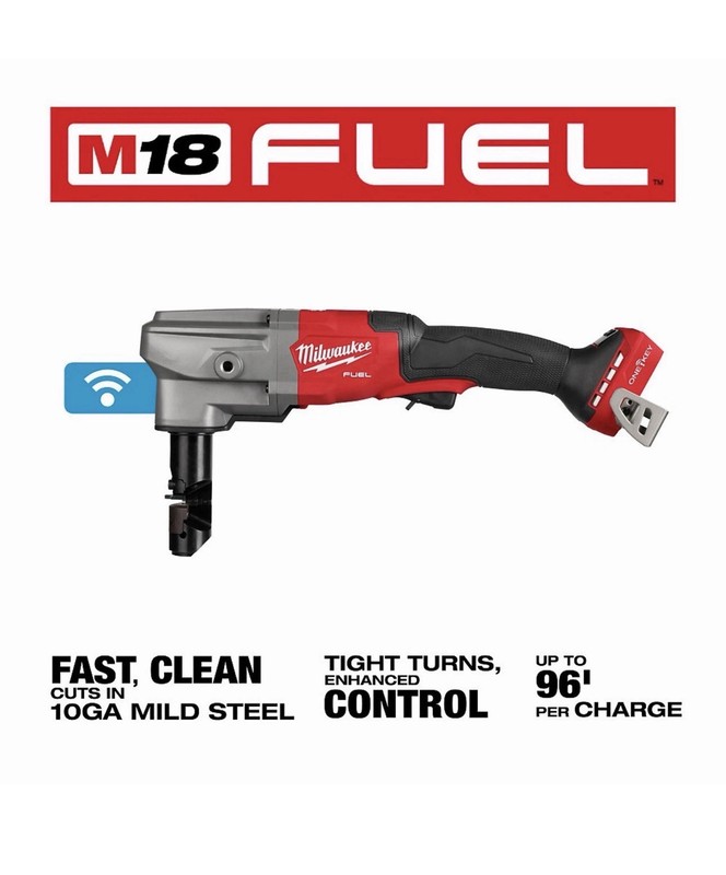 Milwaukee 3476-20 M18 FUEL 18V 10 Gauge Li-Ion Cordless Nibbler - Bare Tool