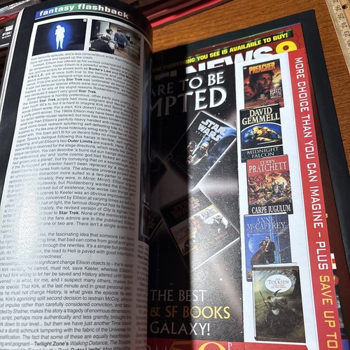 VTG 1999 TV Zone Magazine: Stargate SG-1 Star Trek Voyager Garrett Wang Tim Russ - Picture 3 of 7
