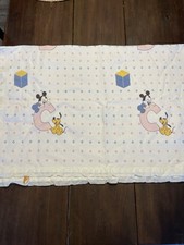 Vintage Dundee Disney Baby ABC/Mickey  Minnie Blanket