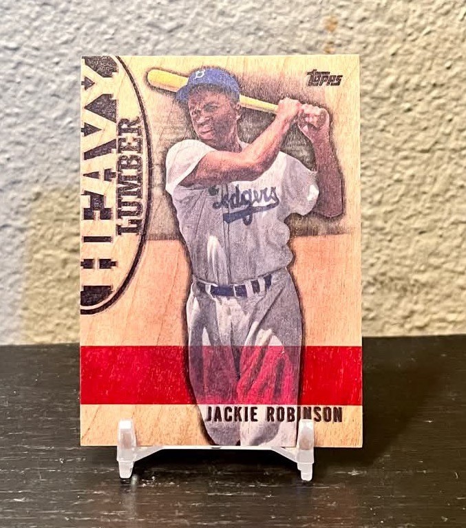 Jackie Robinson 2024 Topps Update Series Heavy Lumber SSP Dodgers