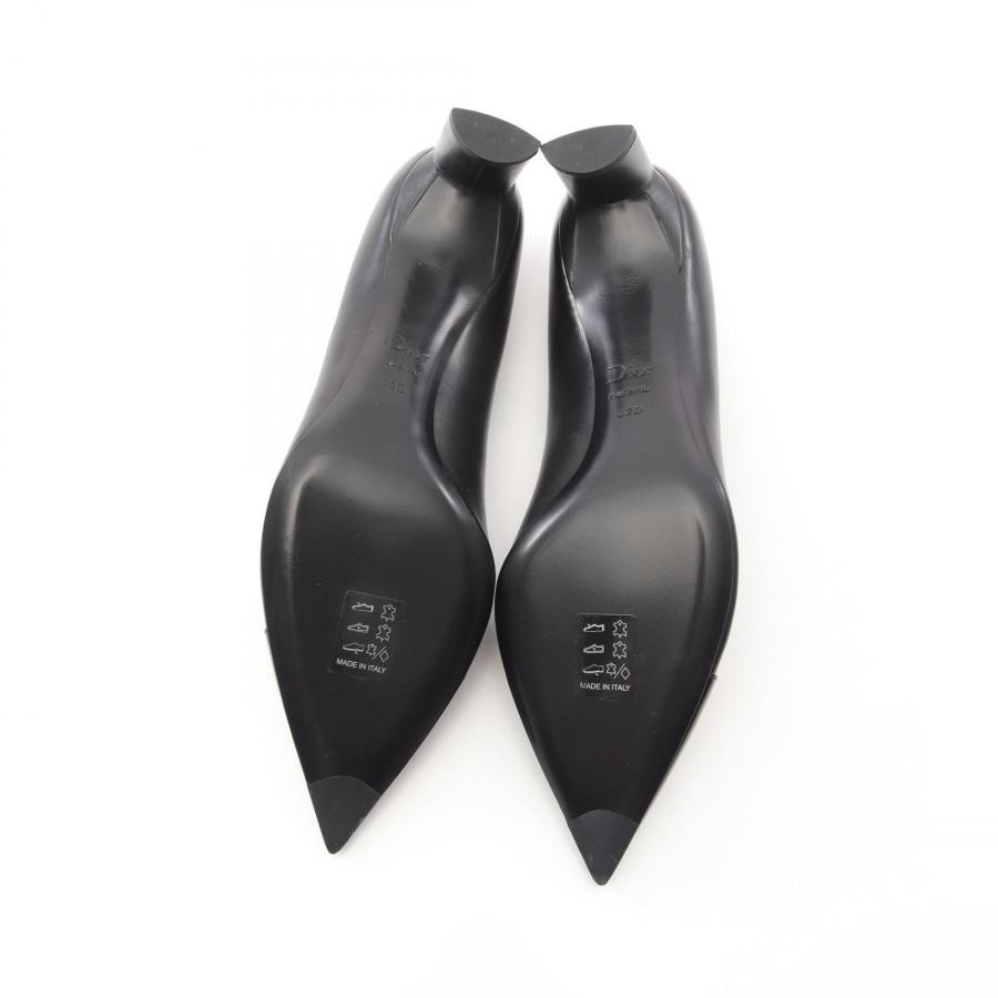 Christian Dior Pumps Heel Leather Black EU42/US12 116652c thumbnail 22