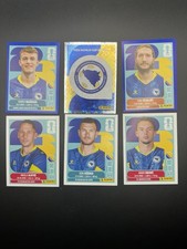 2026 Panini World Cup Sticker Parallel Bosnia & Herzegovina LOT of 6 Cards