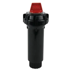 Toro 54820 570 Series Black Adjustable Pop-Up Spray Head 3 H in. with Flush Plug