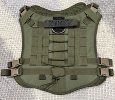 Tactical Dog Harness for Large Breed Dogs - Brand New/Never Worn Durable Green