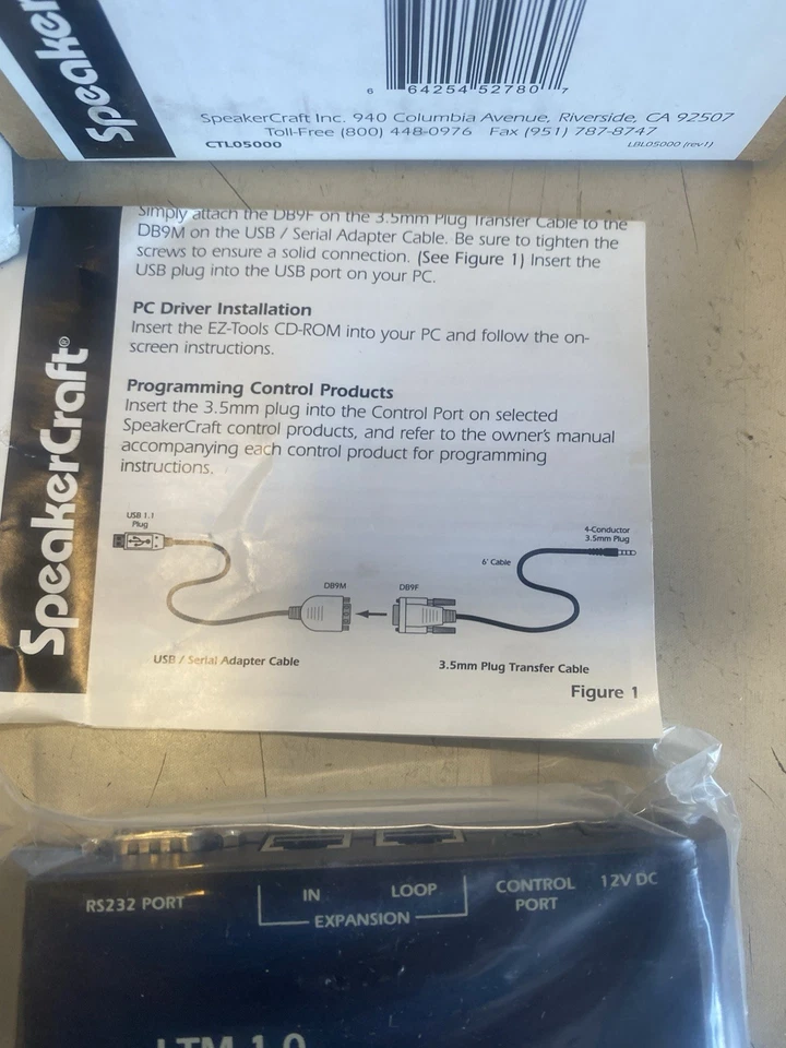 SpeakerCraft LTM-1.0 Learn / Test Module - Image 4 of 4