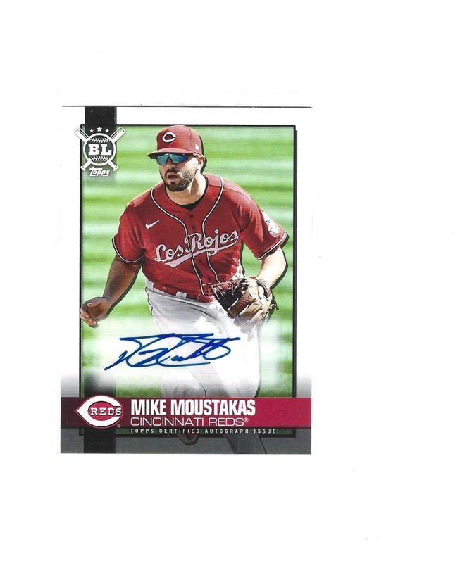 2021 Topps Big League Mike Moustakas Auto #BLA-MM SP