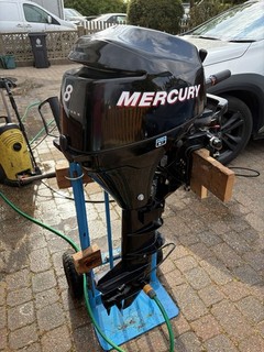 mercury outboard engine 8hp long shaft