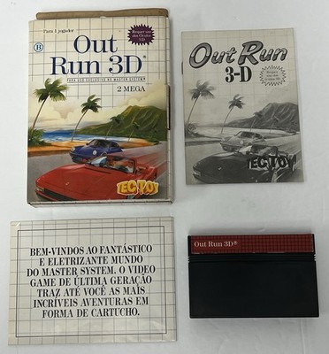 Out Run 3D - Sega Master System - TEC TOY - CIB | TESTED #003