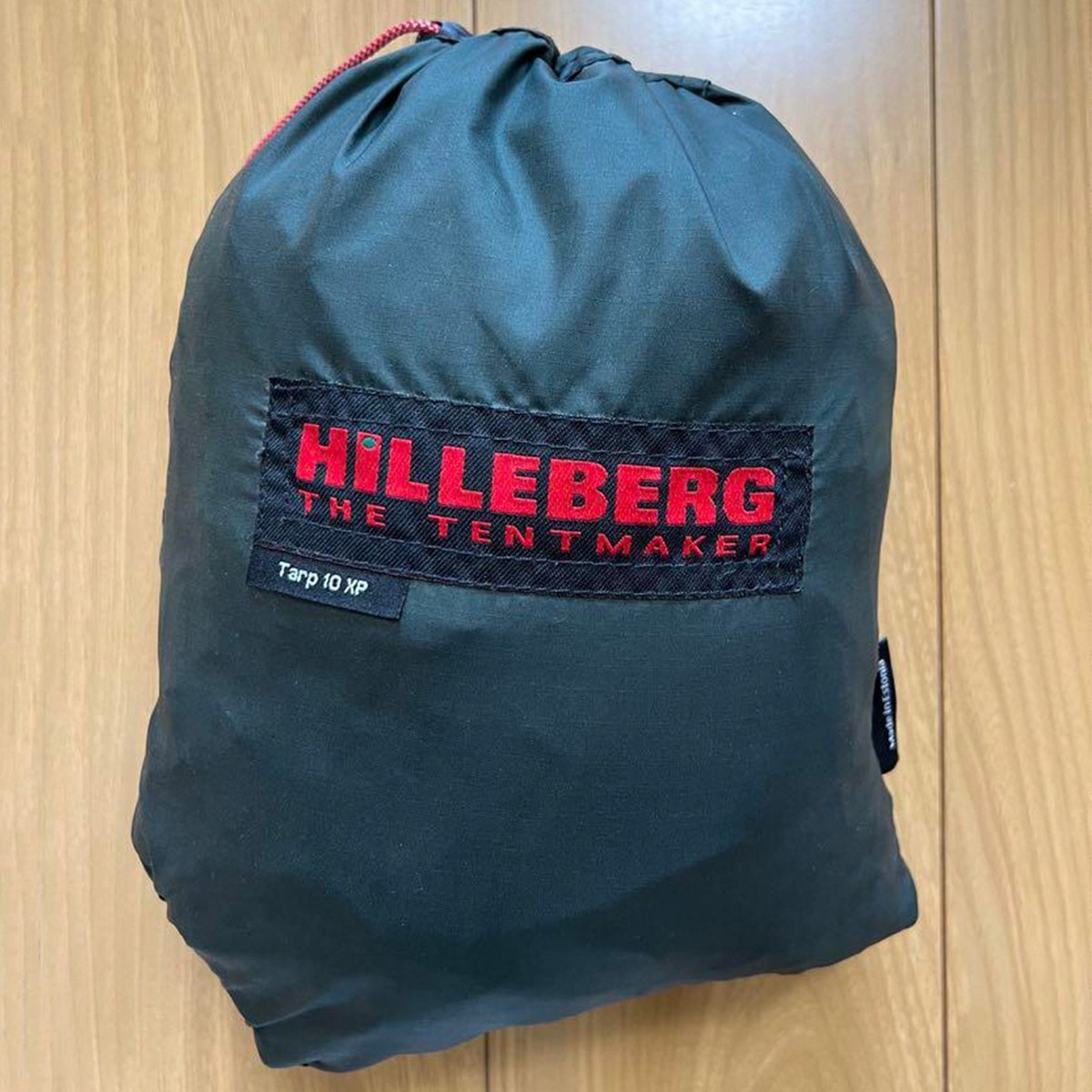 HILLEBERG THE TENTMAKER Tarp 10 XP Green Shelter Tent Camping Outdoor  Excellent - Main Image