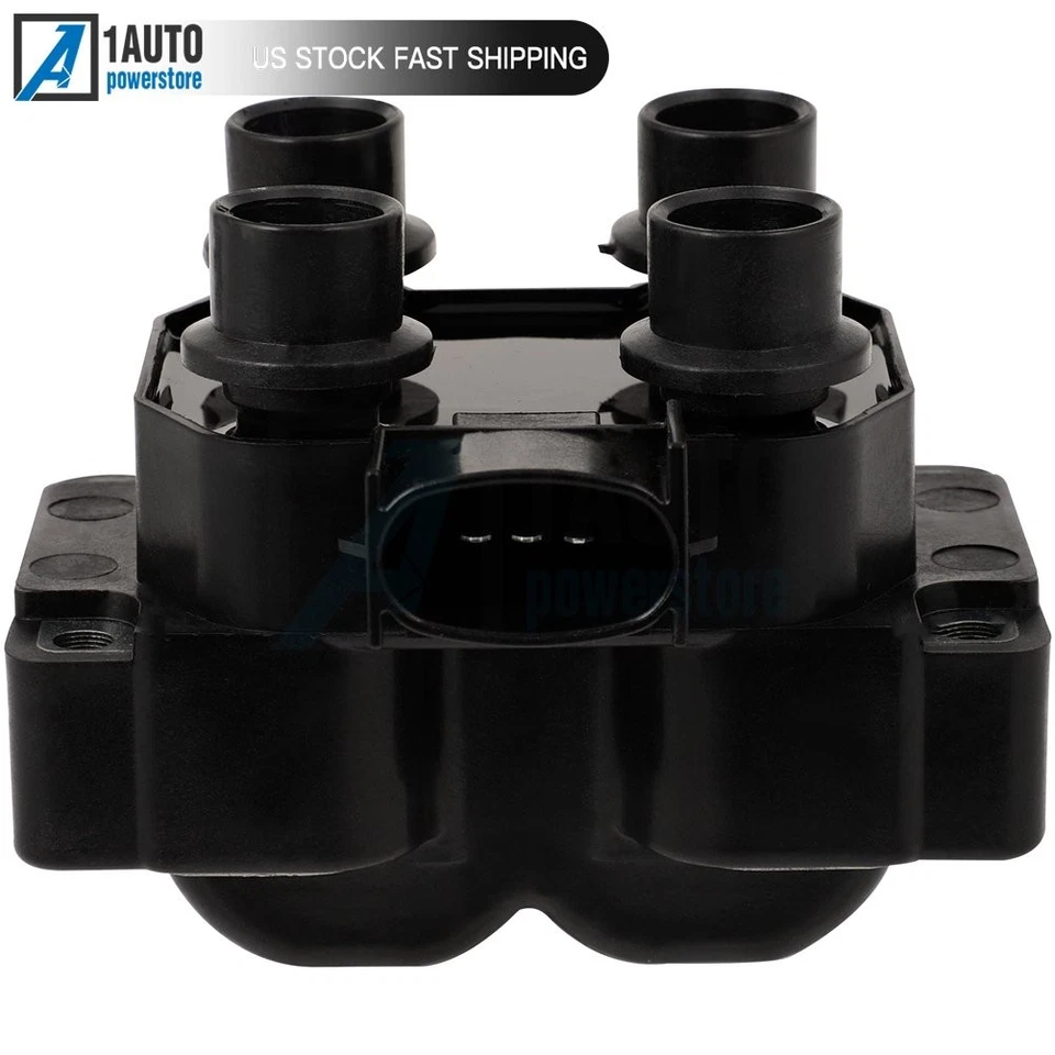 2 Pcs Ignition Coils For 1990-2003 Ford Escort Mazda 626 Mercury Cougar B2500 - Image 2 of 4