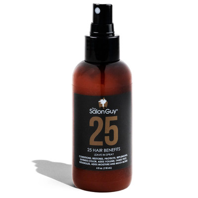 Salon Guy 25 LEAVE-IN CONDITIONER SPRAY   HYDRATING, DETANGLING & FRIZZ CONTROL