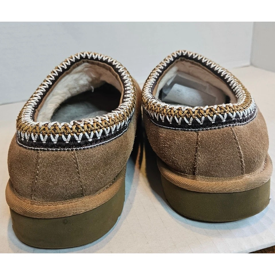 Zapatos UGG Tasman II Castaño Marrón Gamuza Deslizables Bajo Perfil, Mujer Talla 9.5 Foto 4 de 4