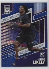 2022 Panini Donruss Elite Rookies Status Sparkle 262/275 Isaiah Likely #130 0zj6