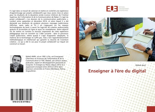 Enseigner à L'èRe Du Digital Mahdi Amri Taschenbuch FranzöSisch 2019-image