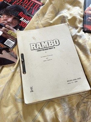 Rambo Part 2 Script Stallone First Blood