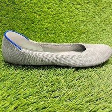 Rothy's The Flat Womens Size 9 Gray Casual Classic Slip On Ballet Flats Shoes