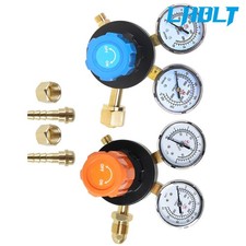 LABLT Oxygen And Propane Regulators Durable Oxygen CGA-540 / Acetylene CGA-510