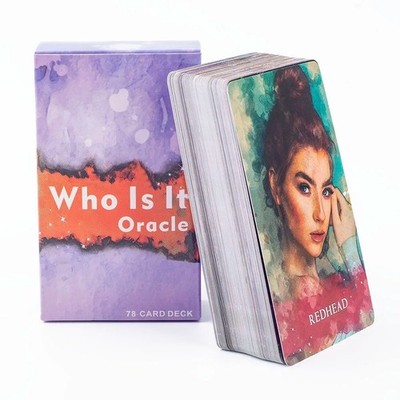Who Is It Oracle Cards 78pcs 10x6cm No Guide High Quality Fortune Telling-USA