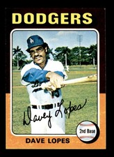 1975 Topps #93 Davey Lopes NM/NM+ X3728342