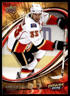 2008-09 Upper Deck Power Play Box Set Adrian Aucoin Calgary Flames #42