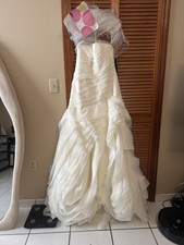 Vera Wang Bridal IVORY Wedding Dress Size 10