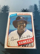 1980 Topps - Oscar Gamble #698 - FREE SHIPPING