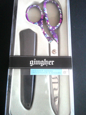 Gingher Designer Series CHARLENE 8'' Limited Edition Scissors NEW AND SEALED