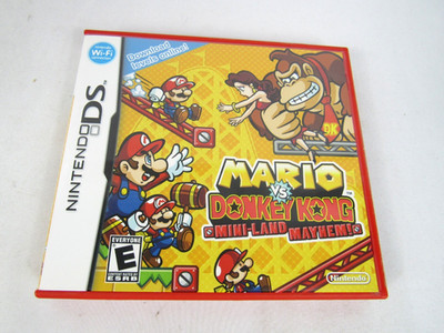 Mario Vs Donkey Kong Mini Land Mayhem Nintendo DS Game Complete