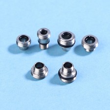 1PC Ersatz Edelstahl Uhren geh&auml;use Krone Rohr f&uuml;r Uhren geh&auml;use-y