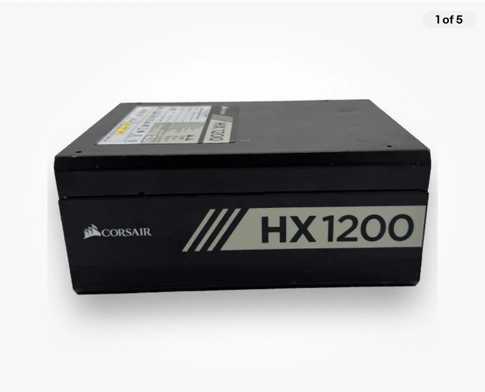 Corsair HX1200 ATX PC-Netzteil - 1200 Watt - 80 Plus Platinum ohne Kabel - Bild 4 von 4