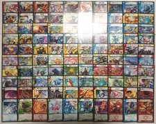 Lot of 100 Japanese Duel Masters Trading Card Game Card Set