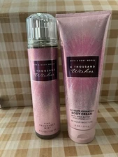 BATH AND BODY WORKS A Thousand Wishes Body Cream And Fine Fragrance Mist