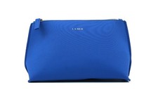 La Mer Royal Blue Makeup Travel Cosmetic Bag 9" x 5" x 2.75"