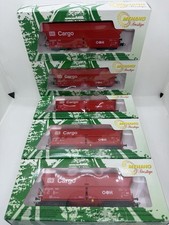 Mehano DC H0 Selbstentladewagen DB Cargo 5 Stück 52976 52978 mit OVP