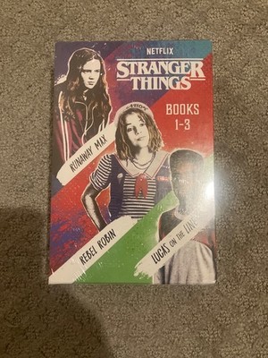 Stranger Things Boxed Set, Books 1-3: Runaway Max, Rebel Robin, and Lucas New