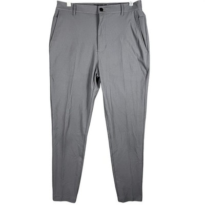 Cuts AO Jogger Pants Mens Large Gray Tapered Elastic Cuff Athleisure Techwear