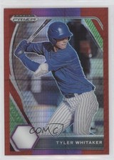2021 Panini Prizm Draft Picks Red & Purple Hyper Tyler Whitaker #PDP87 0g03