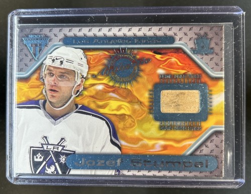 2000-01 Pacific Private Stock Titanium Jozef Stumpel Game Used Gear #/252 Kings