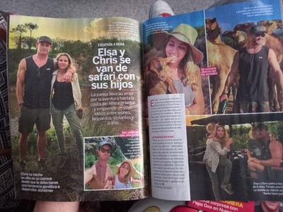 clippings S 3698 elsa pataky christian chris hemsworth