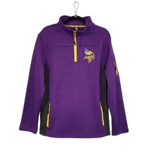 NFL Minnesota Vikings Men’s S 1/4 Zip...