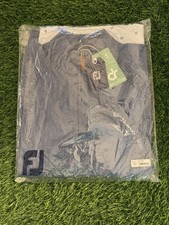 FootJoy Men  s 1/2 Zip Sweater Heather Storm Large NWT CG-653