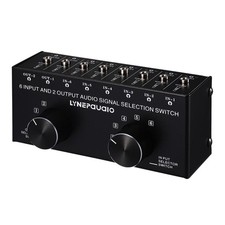 6 Input 2 Output Selezione Del Segnale Audio Stereo Commutatore