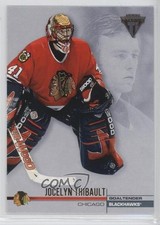 2001-02 Pacific Private Stock Titanium Retail Jocelyn Thibault #32 t3w