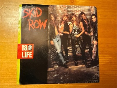Skid Row   18 And Life 1989 Atlantic 7-88883 45 7  SLEEVE ONLY Vinyl