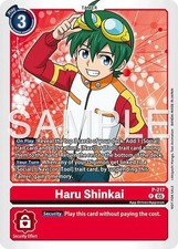Haru Shinkai - P-217 NM - Digimon TCG