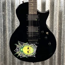 ESP LTD KH-3 30th Anniversary Kirk Hammett Black Guitar & Case #1488 Used
